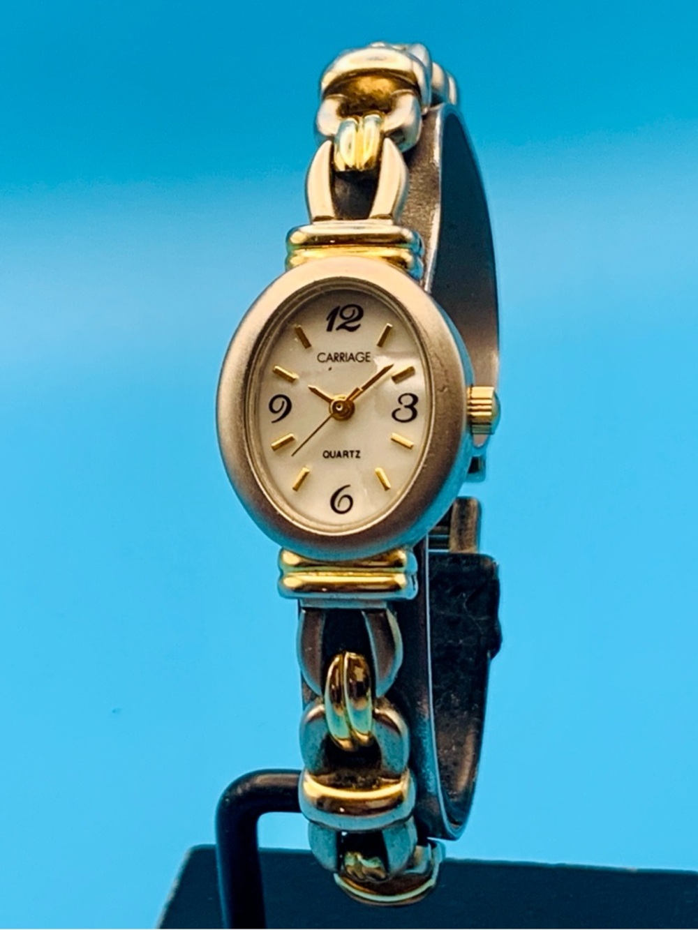 CARRIAGE By TIMEX Women’s Vintage 2006 Bracelet Quartz Wristwatch Works New Batt